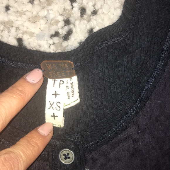 Just In✨ Free People Black Lace Cotton Tunic - Picture 7 of 9